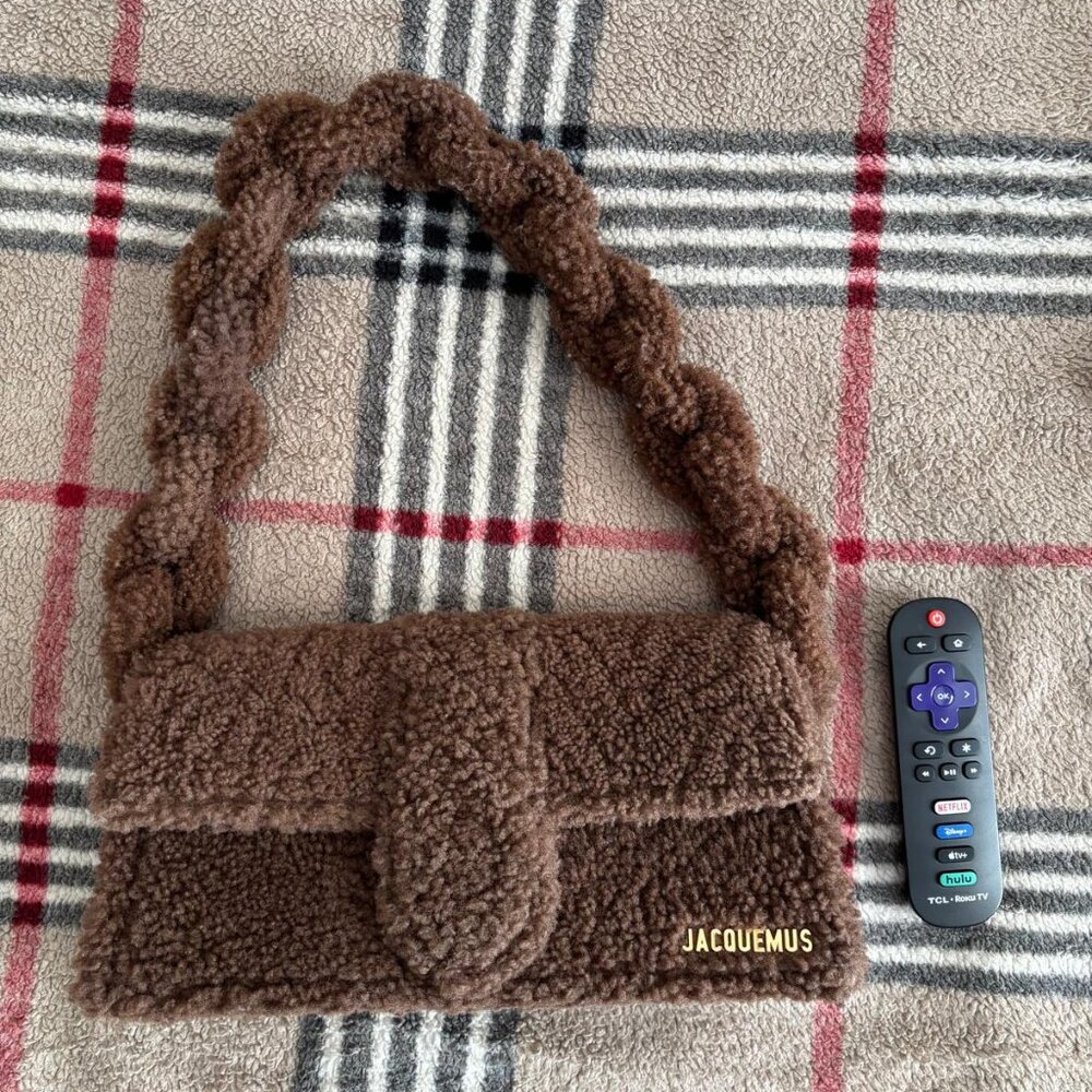 Jacquemus Le Bambidou Shearling Shoulder Bag - Picture 7 of 13